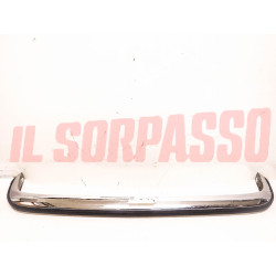 PARAURTI POSTERIORE FIAT 124 SPECIAL + TI ORIGINALE CON TERMINALI DIFETTATO