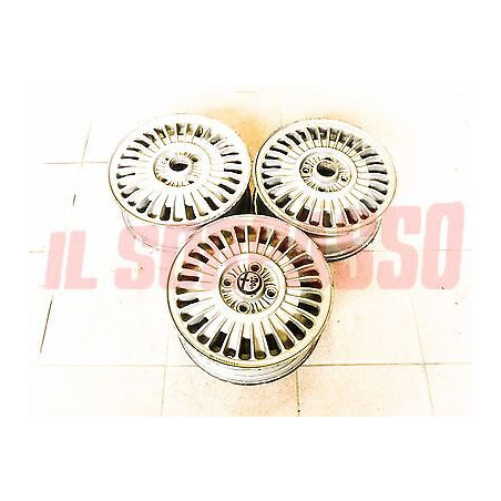 3 CERCHI RUOTA MILLERIGHE CROMODORA ALFA ROMEO GIULIETTA 33 ALFA SUD 75 5X13