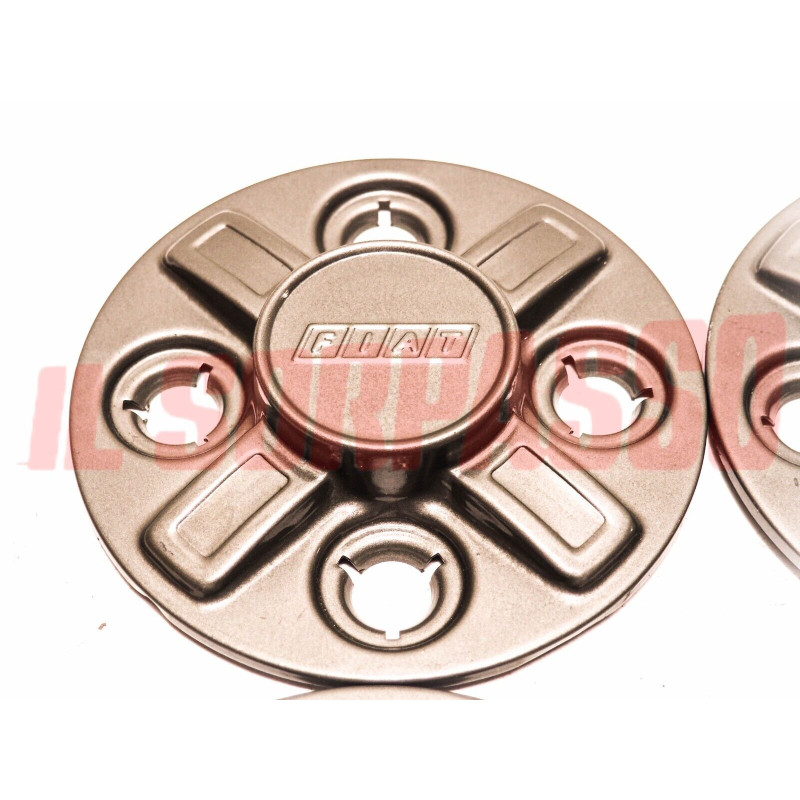 Coprimozzo Ruota Universale 70mm - Coppia Cerchi In Plastica Tonalità Argento Per Auto, SUV, Camper - 1 Pezzo