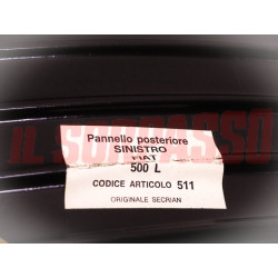 PANNELLO LATERALE POSTERIORE SINISTRO FIAT 500 L ORIGINALE NERO