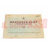 CATALOGO RICAMBI CARROZZERIA MECCANICA MERCEDES TYPE 200 200 D 220 220 D 