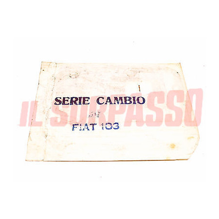 GUARNIZIONI SERIE CAMBIO FIAT 1100 103 - E - H  ORIGINALI