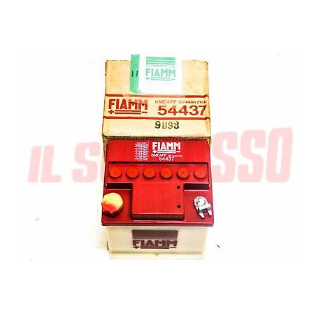 BATTERIA A LIQUIDO FIAM 12 V 44 A VETTURE ANNI 50 60 70 FIAT AUTOBIANCHI LANCIA