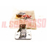 BLOCCHETTO PULSANTE CHIUSURA BAULE PORTELLONE COFANO FIAT 128 1 SERIE CROMATO