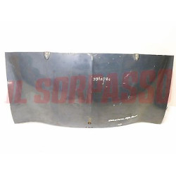 COFANO POSTERIORE + SCRITTA ALFA ROMEO DAUPHINE ORIGINALE REAR HOOD