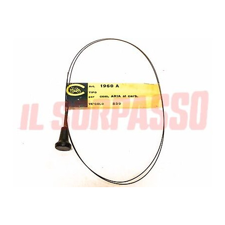 CORDA CAVO COMANDO ARIA AL CARBURATORE FIAT 850 TUTTI TIPI ORIGINALE