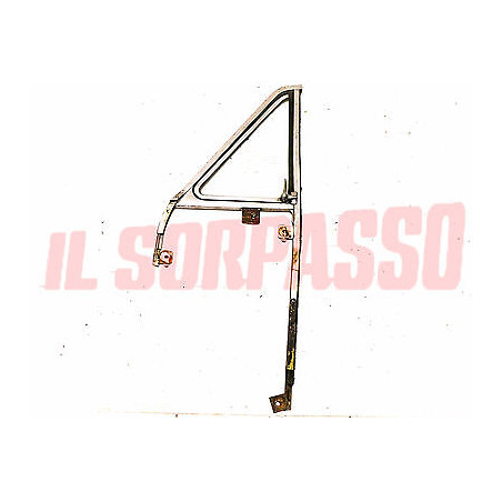 DEFLETTORE COMPLETO PORTA DESTRA VETRO GUARNIZIONE  FIAT 600 750 VIGNALE SPIDER