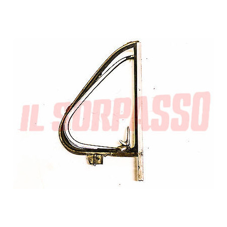 DEFLETTORE DESTRO COMPLETO TELAIO VETRO FIAT 600 - D - E ORIGINALE