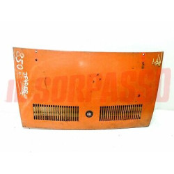 COFANO POSTERIORE VANO MOTORE + STEMMA FIAT 850 SPIDER - SPORT ORIGINALE