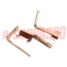 KIT STAFFE PARAURTI ANTERIORE + POSTERIORE FIAT 124 SPIDER DA 1975 A 1985