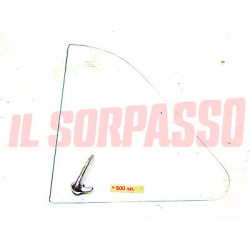 DEFLETTORE VETRO GALLETTO PORTA SINISTRA FIAT 500 D F L R GIARDINIERA ORIGINALE