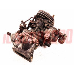 CARBURATORE + COLLETTORE WEBER 30 DIC FIAT 850 SPECIAL COUPE SPIDER USO RICAMBI