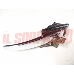 MANIGLIA PORTELLONE POSTERIORE CROMATA FIAT 1100 103 H FAMILIARE ORIGINALE