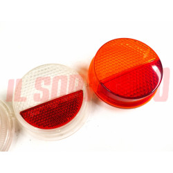 PLASTICHE FANALI POSTERIORI FIAT 850 COUPE 2 3 SERIE - 128 RALLY ALTISSIMO