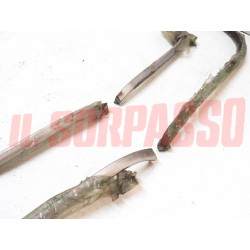 KIT MODANATURE PROFILI PARAFANGHI + PORTE + COFANI FIAT 1300 1500 BERLINA