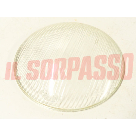 VETRO GRUPPO OTTICO FANALE FIAT BALILLA ORIGINALE CON SCRITTA CARELLO