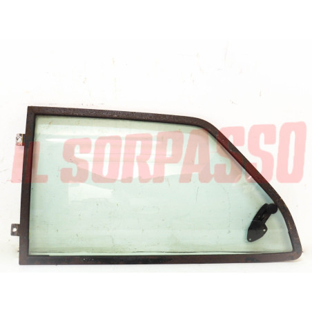 VETRO VOLETTO POSTERIOR SINISTRO MANIGLIA CORNICE USURATA MASERATI BITURBO VERDE