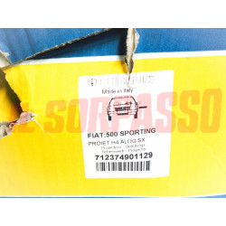 GRUPPO OTTICO FANALE FARO DESTRO FIAT NUOVA CINQUECENTO SPORTING CARELLO H4