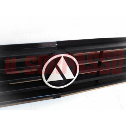 MASCHERINA GRIGLIA + STEMMA LOGO AUTOBIANCHI A112 5 6 7 SERIE + ABARTH ORIGINALE