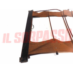 TELAIO CAPOTE + GANCI + MANIGLIA FIAT TOPOLINO 500 A B C BERLINA ORIGINALE