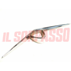 FREGIO PULSANTE SERRATURA COFANO POSTERIORE FIAT 1500 L 1800 2100 ORIGINALE NOS