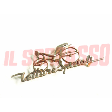 STEMMA FREGIO LATERALE VETTURE SPECIALI FIAT TOPOLINO LEGNO 1200 SPIDER ORIGINAL