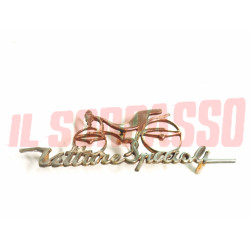 STEMMA FREGIO LATERALE VETTURE SPECIALI FIAT TOPOLINO LEGNO 1200 SPIDER ORIGINAL
