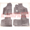 SOPRA TAPPETI IN GOMMA INTERNI GRIGI FIAT 127 BERLINA SPECIAL SPORT C CL