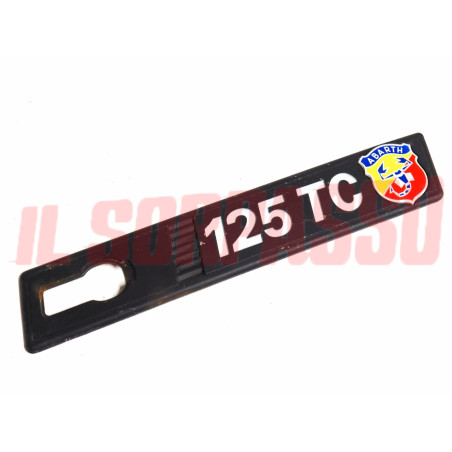 SCRITTA SIGLA PARAFANGO ANTERIORE DESTRO FIAT RITMO ABARTH 125 TC ORIGINALE
