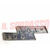 SCRITTA SIGLA COFANO POSTERIORE FIAT 500 L ORIGINALE IN METALLO CROMATA