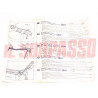 SPOILER PORTELLONE POSTERIORE ACCESSORIO FIAT UNO 1 SERIE + TURBO ORIGINALE