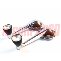 MANIGLIE ALZAVETRO PORTA INTERNE FIAT 1500 C BERLINA COUPE 2 SERIE USATE