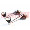MANIGLIE ALZAVETRO PORTA INTERNE FIAT 1500 C BERLINA COUPE 2 SERIE USATE