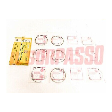 FASCE PISTONI MOTORE FIAT 616 N 3 ORIGINALI DIAMETRO 100 MM