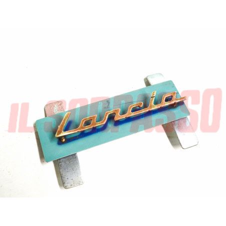 SCRITTA LANCIA MOSTRINA COPRI RADIO LANCIA APPIA ORIGINALE