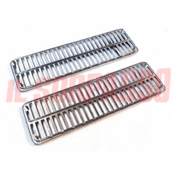 GRIGLIE PRESE ARIA COFANO ANTERIORE FIAT 124 SPORT COUPE BC ORIGINALI CROMODORA