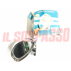 SPECCHIO SPECCHIETTO RETROVISORE ESTERNO FIAT 500 600 850 124 126 CORONADO