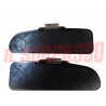 ALETTE ANTINE PARASOLE GIALLE FIAT 600 1 SERIE + MULTIPLA FUORISERIE NERE