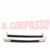 PARAURTI ANTERIORE + POSTERIORE CROMATI FIAT 128 3P 3 PORTE ORIGINALI