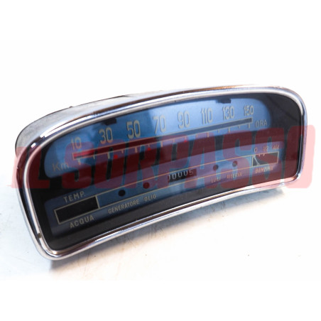 STRUMENTO CONTACHILOMETRI CRUSCOTTO FIAT 1100 D ORIGINALE VEGLIA