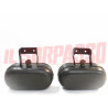 FANALI POSTERIORI MILITARI CON LUCE TARGA FIAT 1100 A B E OM ANNI 40 50 CARELLO