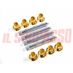 PERNI + BOCCOLE CERNIERE PORTA DESTRA SINISTRA  ALFA ROMEO GT JUNIOR TUTTI TIPI