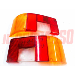 PLASTICHE FANALI POSTERIORI DESTRO + SINISTRO AUTOBIANCHI A112 6 7 + ABARTH