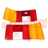 PLASTICHE FANALI POSTERIORI DESTRO + SINISTRO AUTOBIANCHI A112 6 7 + ABARTH