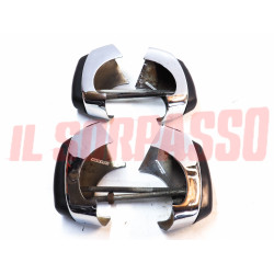 ROSTRI BORCHIE PARAURTI ANTERIORE + POSTERIORE FIAT 1100 D ORIGINALI NOS