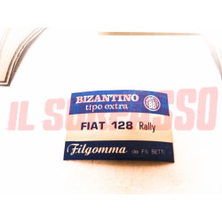 SOPRA TAPPETI BEIGE E NERI FIAT 128 RALLY ORIGINALI BIZANTINO FILGOMMA