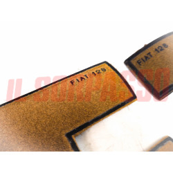 TAPPETI BEIGE IN MOQUETTE FIAT 128 BERLINA RALLY ORIGINALI HELLENICO FILGOMMA