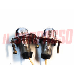 FANALINI LUCI TARGA ALFA ROMEO GIULIETTA SPRINT - SPIDER ORIGINALI CARELLO USATI