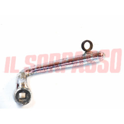 MANIGLIA APRI PORTA INTERNA SINISTRA CON ASOLA FIAT 1100 A B E MUSONE ORIGINALE