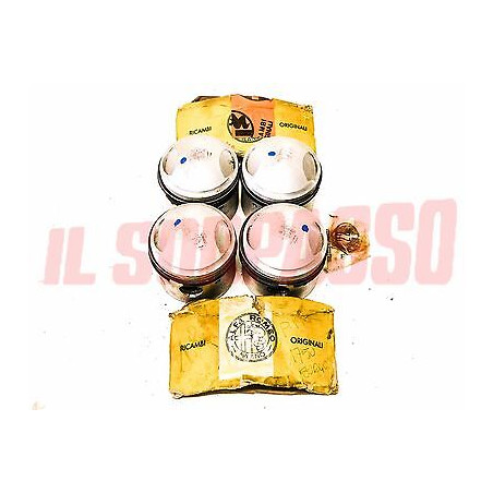 KIT SERIE PISTONI + FASCE ALFA ROMEO 1750 ( GT - BERLINA - SPIDER ) ORIGINALI